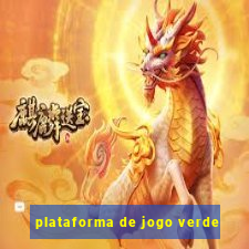 plataforma de jogo verde